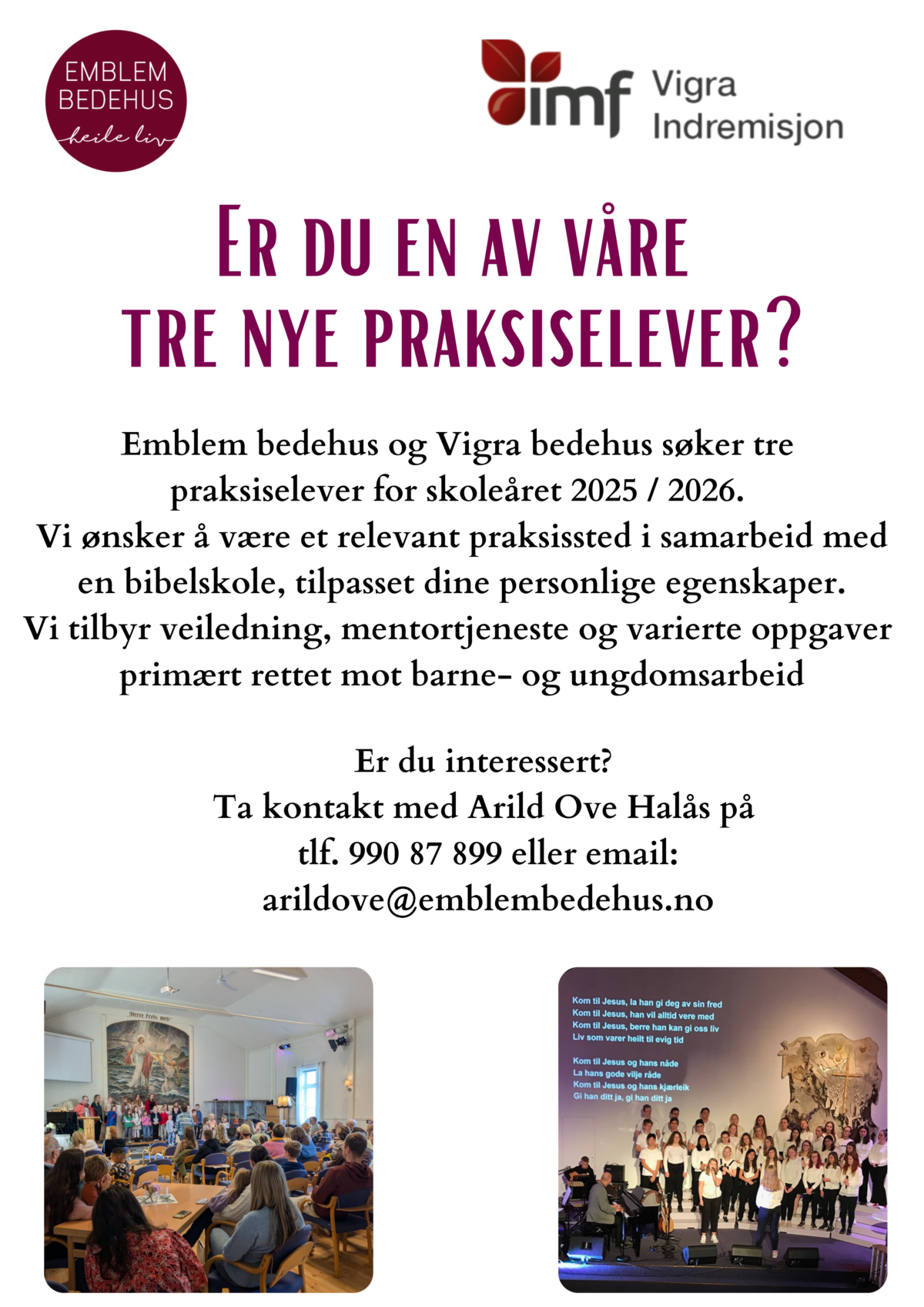Praksiselev / T2  – 2025 / 2026